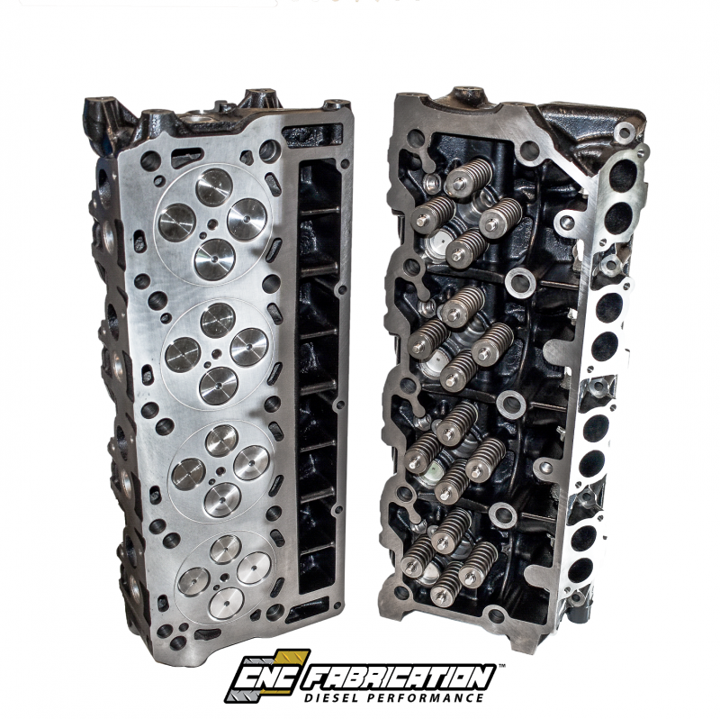 07 6.0L CNC Fab 20mm Stage 1 Cylinder Head Set - 421023